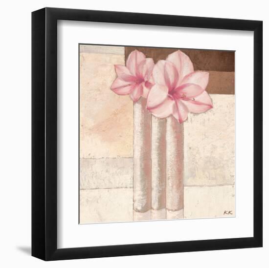 Pink Firelilies-Karsten Kirchner-Framed Art Print