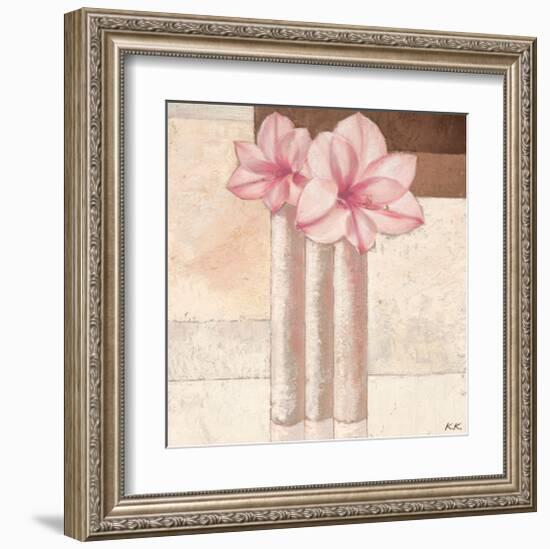 Pink Firelilies-Karsten Kirchner-Framed Art Print