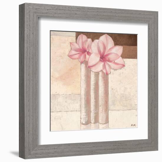 Pink Firelilies-Karsten Kirchner-Framed Art Print