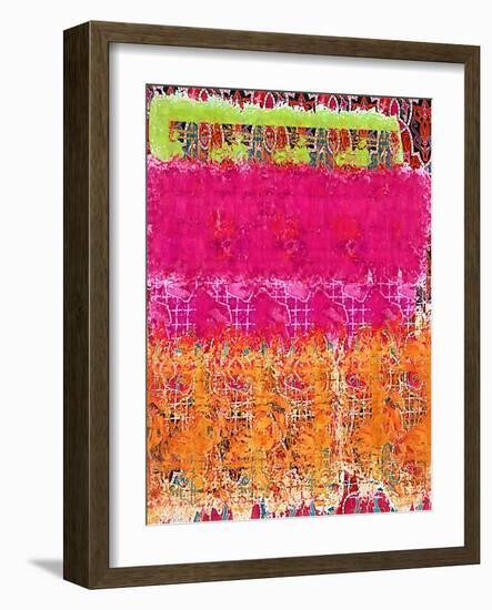 PINK FIZZY-Ricki Mountain-Framed Art Print