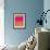 PINK FIZZY-Ricki Mountain-Framed Art Print displayed on a wall