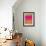 PINK FIZZY-Ricki Mountain-Framed Art Print displayed on a wall