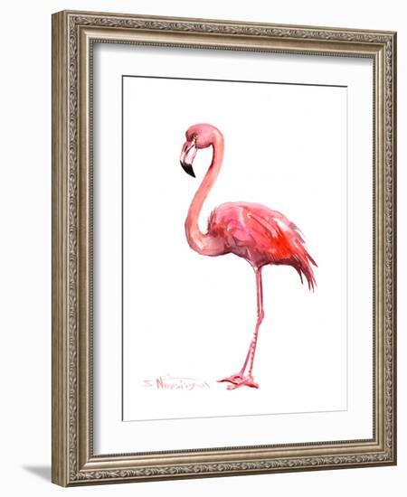 Pink Flamingo-Suren Nersisyan-Framed Art Print