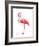Pink Flamingo-Suren Nersisyan-Framed Art Print