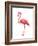 Pink Flamingo-Suren Nersisyan-Framed Art Print