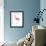 Pink Flamingo-Suren Nersisyan-Framed Art Print displayed on a wall