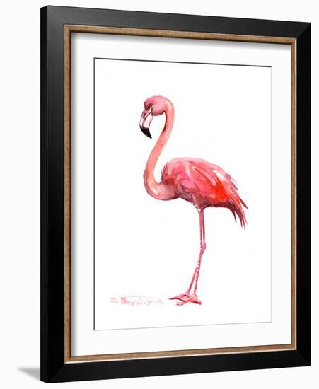 Pink Flamingo-Suren Nersisyan-Framed Art Print