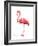 Pink Flamingo-Suren Nersisyan-Framed Art Print