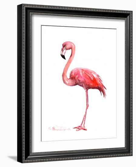 Pink Flamingo-Suren Nersisyan-Framed Art Print