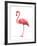 Pink Flamingo-Suren Nersisyan-Framed Art Print