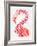 Pink Flamingo-Cat Coquillette-Framed Giclee Print