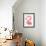 Pink Flamingo-Cat Coquillette-Framed Giclee Print displayed on a wall