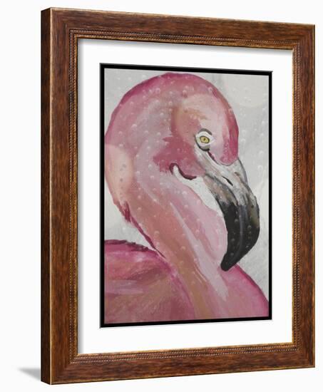 Pink Flamingo-Karen Williams-Framed Giclee Print