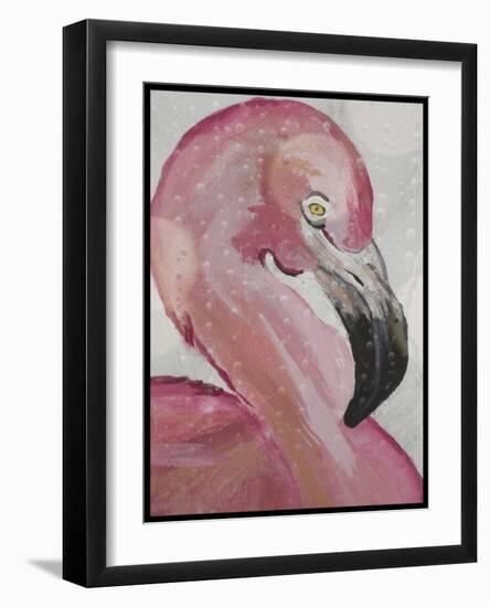 Pink Flamingo-Karen Williams-Framed Giclee Print