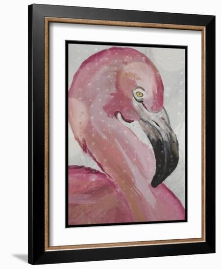 Pink Flamingo-Karen Williams-Framed Giclee Print