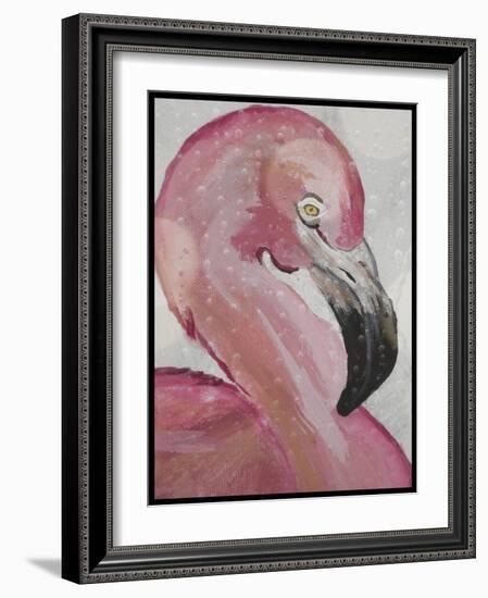 Pink Flamingo-Karen Williams-Framed Giclee Print