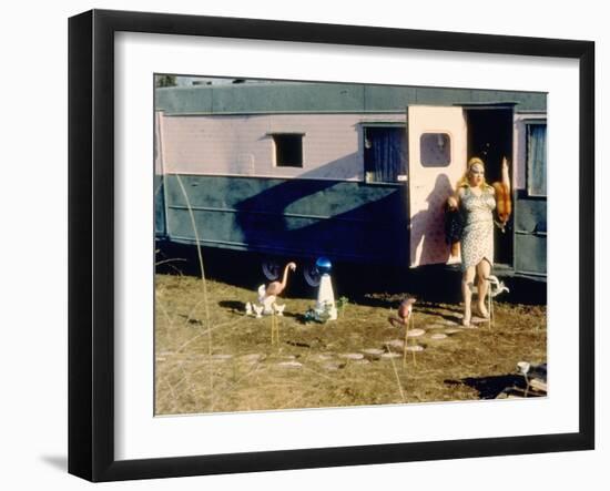 Pink Flamingos, Divine, 1972-null-Framed Photo