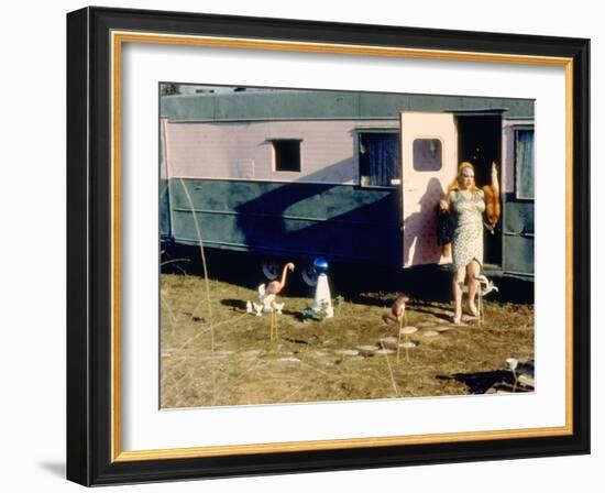 Pink Flamingos, Divine, 1972-null-Framed Photo