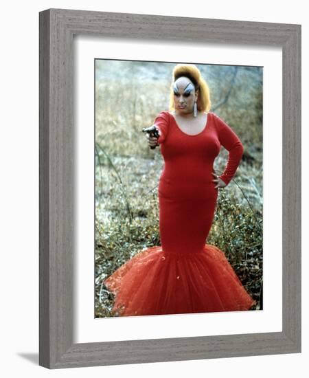 Pink Flamingos, Divine, 1972-null-Framed Photo