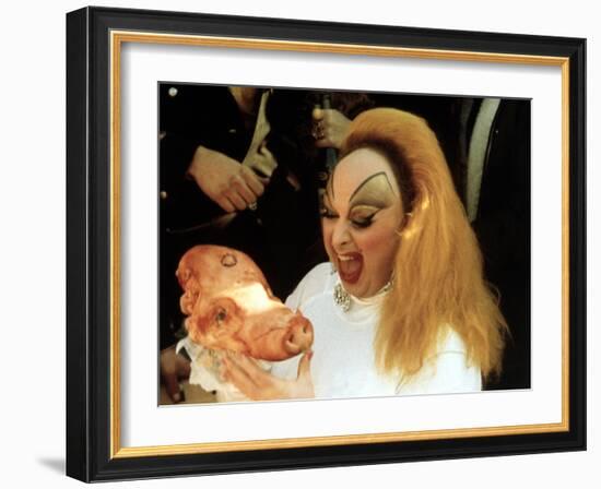 Pink Flamingos, Divine, 1972-null-Framed Photo