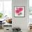 Pink Flower II-Lilian Scott-Framed Art Print displayed on a wall