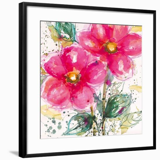 Pink Flower II-Lilian Scott-Framed Art Print