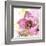 Pink Flower in the Snow-Dawn Derman-Framed Art Print