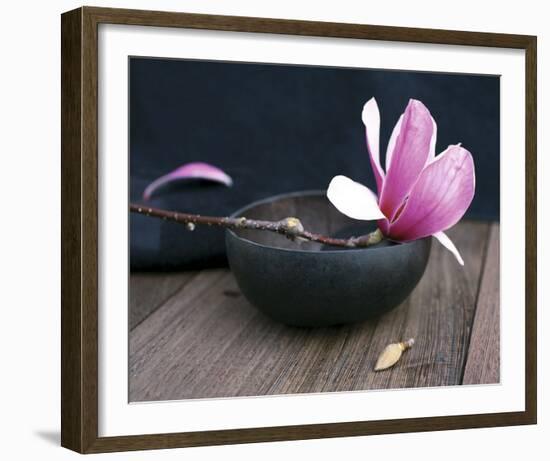 Pink Flower-Amelie Vuillon-Framed Art Print