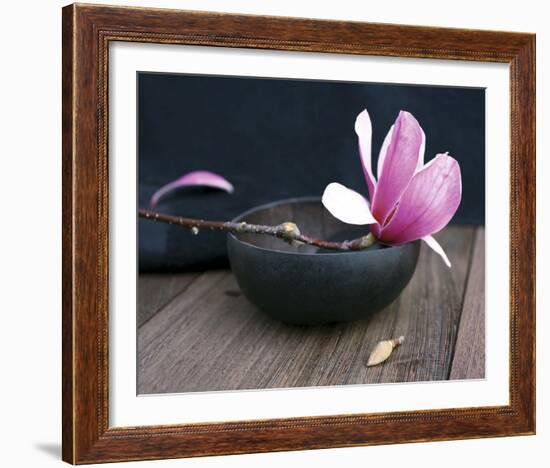 Pink Flower-Amelie Vuillon-Framed Art Print