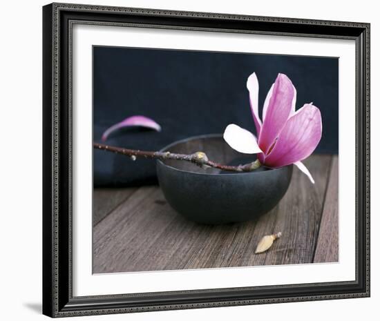 Pink Flower-Amelie Vuillon-Framed Art Print