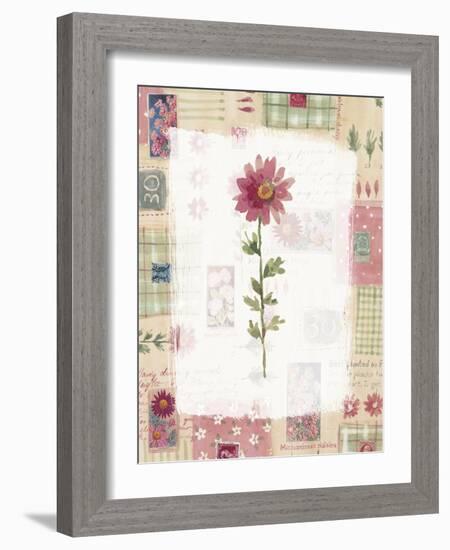 Pink Flower-Hope Street Designs-Framed Giclee Print