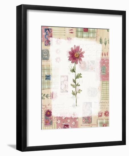 Pink Flower-Hope Street Designs-Framed Giclee Print