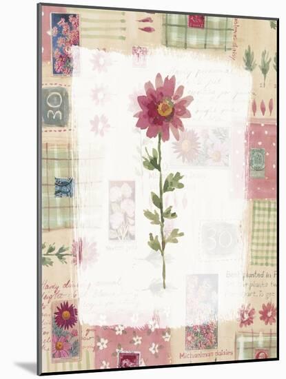 Pink Flower-Hope Street Designs-Mounted Giclee Print