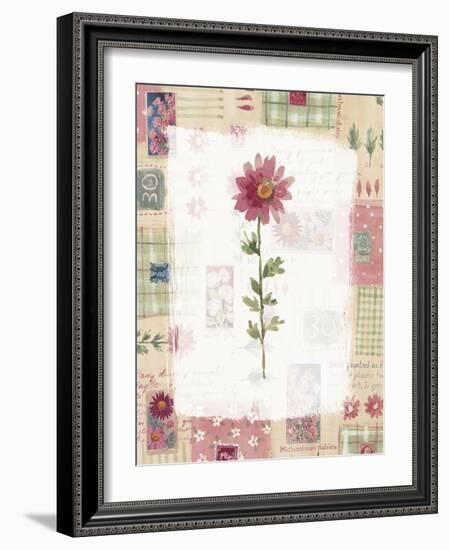 Pink Flower-Hope Street Designs-Framed Giclee Print