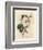 Pink Flowered Almond Tree, Amygdalus Communis-James Sowerby-Framed Giclee Print