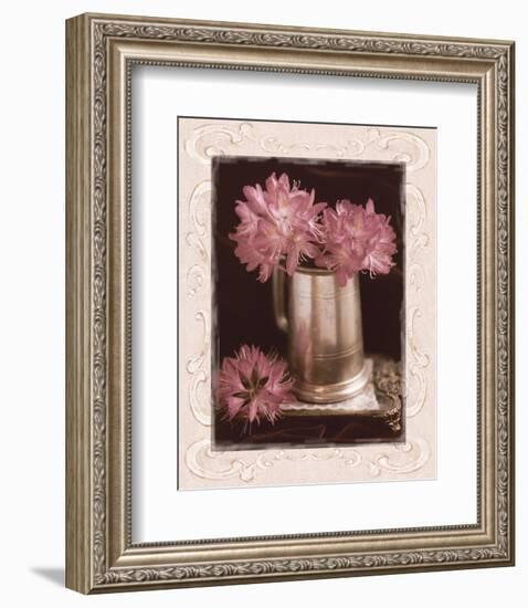 Pink Flowers Fresh Cuts I-Richard Sutton-Framed Art Print