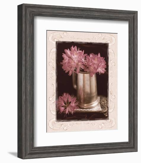 Pink Flowers Fresh Cuts I-Richard Sutton-Framed Art Print