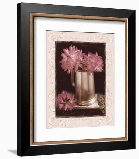 Pink Flowers Fresh Cuts I-Richard Sutton-Framed Art Print