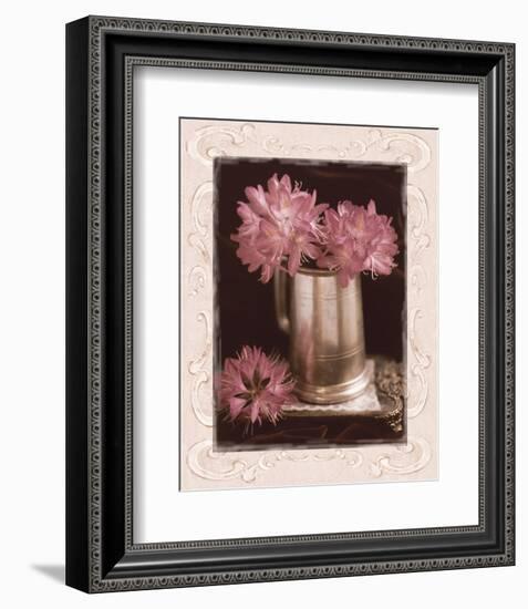 Pink Flowers Fresh Cuts I-Richard Sutton-Framed Art Print