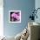 Pink Flowers-null-Framed Photographic Print displayed on a wall