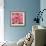 Pink Flowers-Dan Meneely-Framed Art Print displayed on a wall