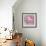 Pink Flowers-Skarlett-Framed Giclee Print displayed on a wall