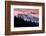 Pink Fog Flow, Sunset Mood and Flow, Marin County, San Francisco-Vincent James-Framed Photographic Print