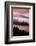 Pink Fog, Sunset Light and Flowing Fog from Pacific Ocean, San Francisco-Vincent James-Framed Photographic Print