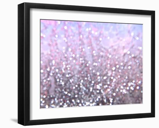 Pink Glitter-Monika Burkhart-Framed Photographic Print