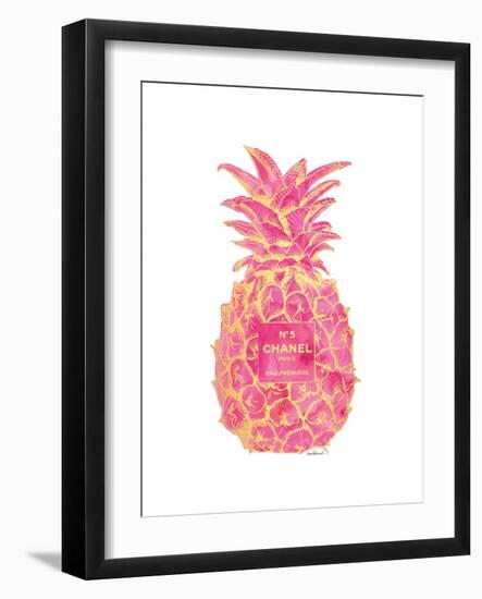 Pink Gold Pineapple-Amanda Greenwood-Framed Art Print