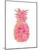 Pink Gold Pineapple-Amanda Greenwood-Mounted Art Print