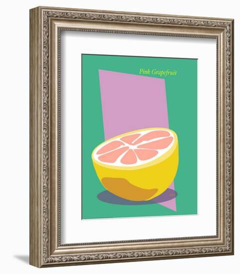 Pink Grapefruits-ATOM-Framed Giclee Print