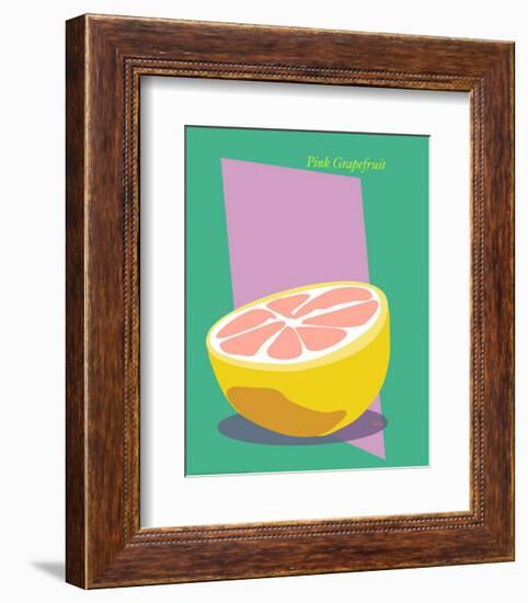 Pink Grapefruits-ATOM-Framed Giclee Print