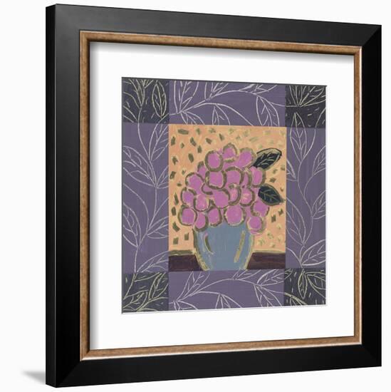 Pink Grapes-James Hussey-Framed Art Print